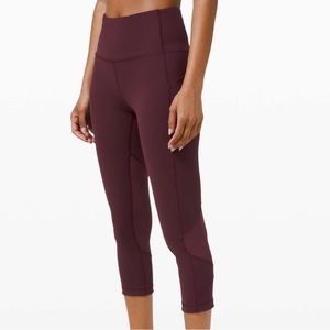 Lululemon Pace Rival Crop Legging